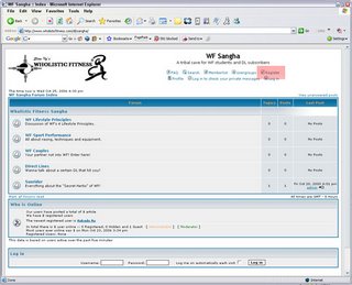 TEMPLE GONG RINGS: THE WF "SANGHALOUNGE" IS OPEN FOR BUSINESS!